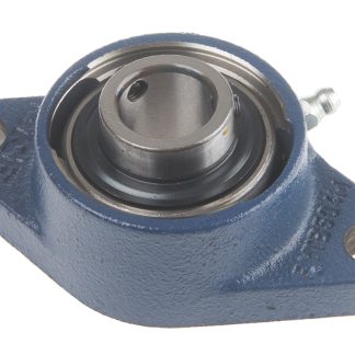 Cuscinetto con flangia ovale SKF, 2 fori di montaggio da 11,5 mm, Ø int 20mm, dimensioni 112mm x 60.5mm x 37.3mm, in