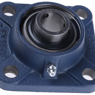 Cuscinetto flangiato SKF, 4 fori di montaggio da 11,5mm, Ø int 20mm, dimensioni 86mm x 86mm x 37.3mm, in Ghisa