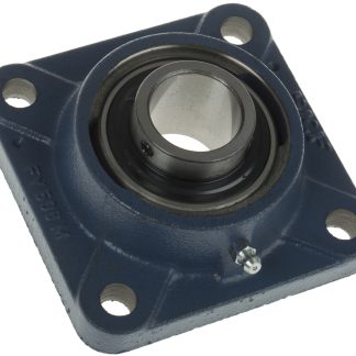 Cuscinetto flangiato SKF, 4 fori di montaggio da 11,5 mm, Ø int 30mm, dimensioni 108mm x 108mm x 42.2mm, in Ghisa