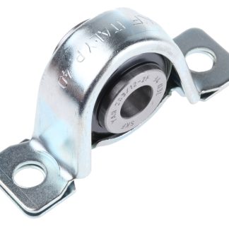 Involucro cuscinetto assiale, SKF P 12 TF, Ø interno 12mm, foro di montaggio 8mm, lungo 86mm, alto 44mm, in Acciaio
