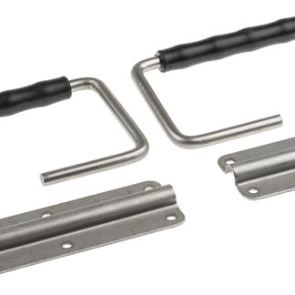 Maniglia di trasporto in Acciaio inox RS PRO, 139.5 x 46mm, carico max. 80kg