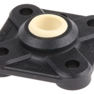 Cuscinetto flangiato Igus, 4 fori di montaggio da 4,3 mm, Ø int 8mm, dimensioni 33mm x 33mm x 10.5mm, in Iglidur W300,