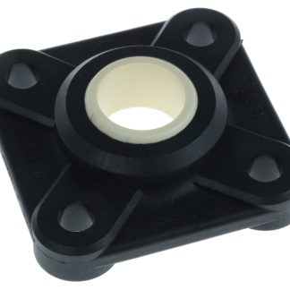 Cuscinetto flangiato Igus, 4 fori di montaggio da 8,4 mm, Ø int 20mm, dimensioni 65mm x 65mm x 20mm, in Iglidur W300,