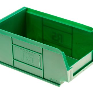 Contenitore RS PRO Colore verde PP, 76mm x 101mm x 167mm