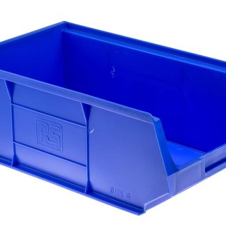 Contenitore RS PRO Colore blu PP, 130mm x 205mm x 350mm