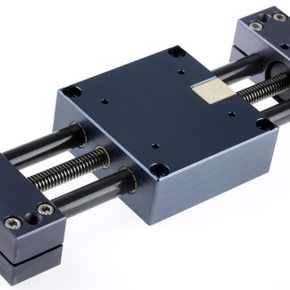 Tavola di posizionamento Igus, lunga 245mm, corsa da 100mm, carrello da 85mm x 85mm, carico statico 2800N