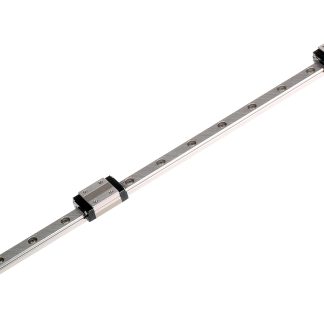 Guide lineari NSK, serie LH, misure 395mm x 10mm, carrello da 31mm x 20mm, carico dinamico 1860N, statico 3920N, in