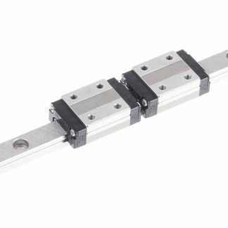 Guide lineari NSK, serie LH, misure 220mm x 10mm, carrello da 31mm x 20mm, carico dinamico 1860N, statico 3920N, in