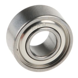 Cuscinetto a sfera Cuscinetti radiali a due corone di sfere NMB in Acciaio, Ø int. 4mm, Ø est. 9mm, Largh. guida 4mm