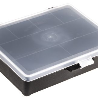 Contenitore modulare Raaco in PP, 7 scomparti, 40mm x 179mm x 151mm, Coperchio trasparente