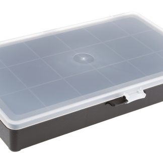 Contenitore modulare Raaco in PP, 18 scomparti, 41mm x 271mm x 173mm, Coperchio trasparente