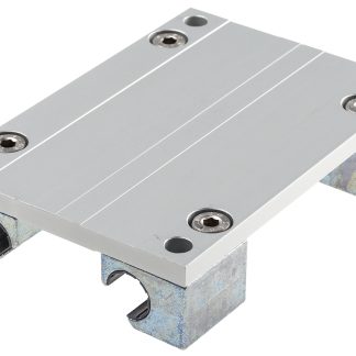 Carrello a guide lineari Igus, serie Largh., carrello da 150mm x 104mm, per guida larga 58mm