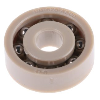 Cuscinetto a sfera Cuscinetti radiali a una corona di sfere Igus in Plastica, Ø int. 6mm, Ø est. 19mm, Largh. guida 6mm