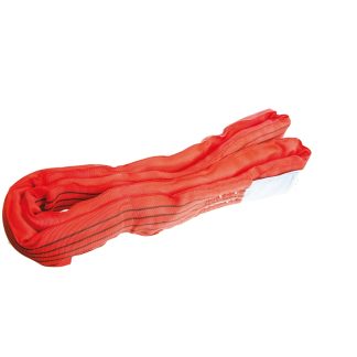 Imbracature di sollevamento ad anello RS PRO, 5t, lunghezza 1m, col. Colore rosso