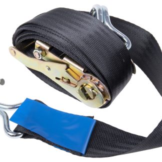 Cinghia con cricchetto RS PRO 4m Gancio, larghezza 45mm, tensione di rottura 1200kg