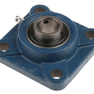 Cuscinetto flangiato RS PRO, 4 fori di montaggio da 12mm, Ø int 20mm, dimensioni 86mm x 86mm x 33.3mm, in Ghisa