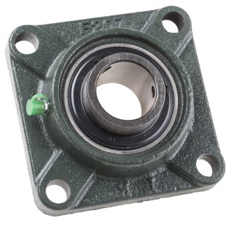 Cuscinetto flangiato RS PRO, 4 fori di montaggio da 14mm, Ø int 35mm, dimensioni 117mm x 117mm x 44.4mm, in Ghisa