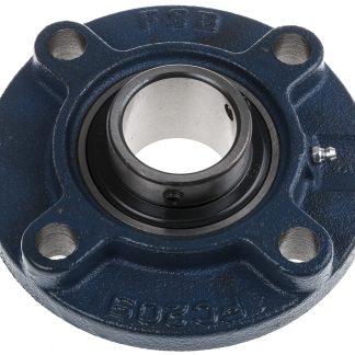 Cuscinetto flangiato RS PRO, 4 fori di montaggio da 16mm, Ø int 45mm, dimensioni 160mm x 40.2mm, in Ghisa
