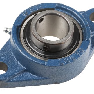 Cuscinetto flangiato RS PRO, 2 fori di montaggio da 16mm, Ø int 35mm, dimensioni 161mm x 90mm x 44.4mm, in Ghisa