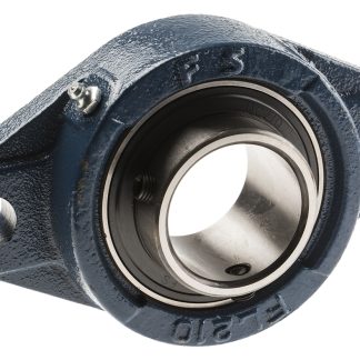 Cuscinetto flangiato RS PRO, 2 fori di montaggio da 19 mm, Ø int 50mm, dimensioni 197mm x 115mm x 54.6mm, in Ghisa