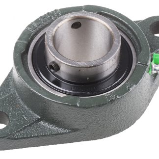 Cuscinetto flangiato RS PRO, 2 fori di montaggio da 16 mm, Ø int 40mm, dimensioni 175mm x 100mm x 51.2mm, in Ghisa