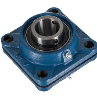 Cuscinetto flangiato RS PRO, 4 fori di montaggio da 19mm, Ø int 45mm, dimensioni 143mm x 143mm x 55.6mm, in Ghisa