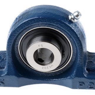 Blocco di supporto per cuscinetti, RS PRO, Ø interno 15mm, foro di montaggio 13mm, lungo 127mm, alto 62mm, in Ghisa