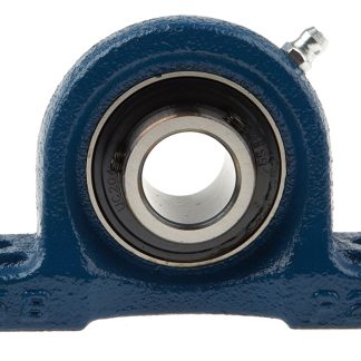 Blocco di supporto per cuscinetti, RS PRO, Ø interno 20mm, foro di montaggio 13mm, lungo 127mm, alto 65mm, in Ghisa