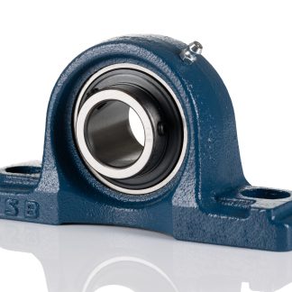 Blocco di supporto per cuscinetti, RS PRO, Ø interno 1 1/8poll, foro di montaggio 21/32 poll., lungo 6 1/2poll, alto 3