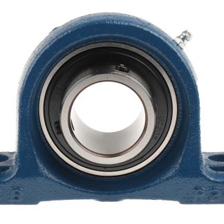 Blocco di supporto per cuscinetti, RS PRO, Ø interno 40mm, foro di montaggio 17mm, lungo 184mm, alto 98mm, in Ghisa