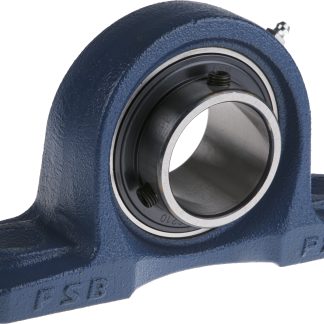 Blocco di supporto per cuscinetti, RS PRO, Ø interno 50mm, foro di montaggio 20mm, lungo 206mm, alto 114mm, in Ghisa