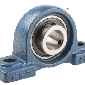 Blocco di supporto per cuscinetti, RS PRO, Ø interno 30mm, foro di montaggio 17 mm, lungo 175mm, alto 94mm, in Ghisa