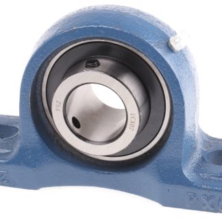 Blocco di supporto per cuscinetti, RS PRO, Ø interno 35mm, foro di montaggio 17mm, lungo 203mm, alto 105mm, in Ghisa