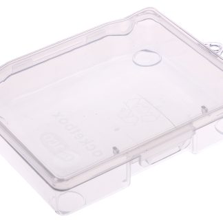 Contenitore modulare Raaco in PP regolabili, 27mm x 119mm x 95mm, Coperchio trasparente