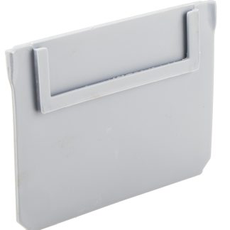 Divisore contenitore RS PRO Frontale - Posteriore Colore blu per uso con Contenitore per scaffale 117 x 90 mm