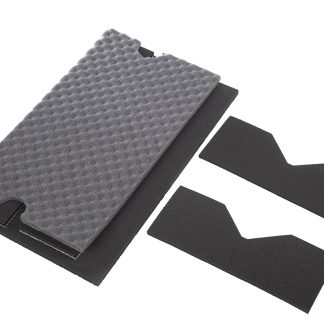 Inserto in schiuma Zarges Rettangolare, Nero, 550 x 350 x 250mm, per K470 Case Model 40810