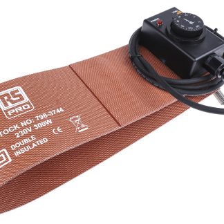 Elemento riscaldante per per tamburi silicone RS PRO, 300 W, 230 V c.a.