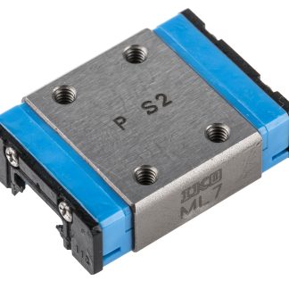 Carrello a guide lineari IKO Nippon Thompson, serie ML x 12mm, per guida larga 5mm