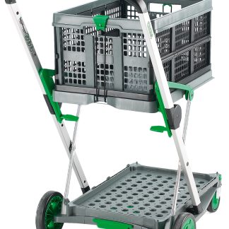 Carrello RS PRO in Alluminio, 2 ripiani 670 x 470mm, portata max 60kg