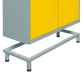 Armadietto Acciaio Grigio chiaro RS PRO No, 150 mm x 915 mm x 505mm