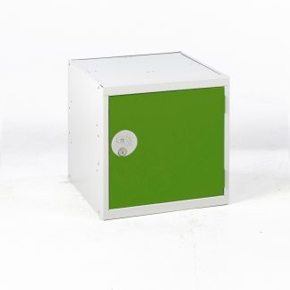 Armadietto Acciaio Verde, Grigio chiaro RS PRO 1 porta No, 380 mm x 380 mm x 380mm