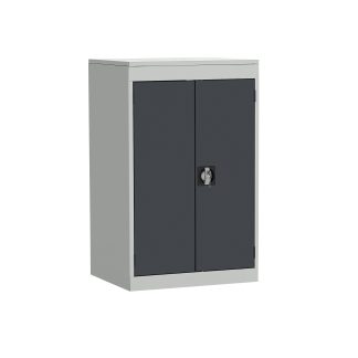 Armadietto da pavimento a 1 anta RS PRO in Acciaio, 984 X 615 X 505mm, 2 ripiani