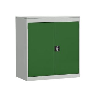 Armadietto da pavimento a 1 anta RS PRO in Acciaio, 984 X 915 X 505mm, 2 ripiani