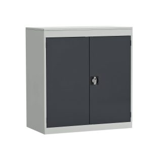 Armadietto porta-attrezzi da pavimento a 1 anta RS PRO in Acciaio, 984 X 915 X 505mm, 2 ripiani, 2 cassetti