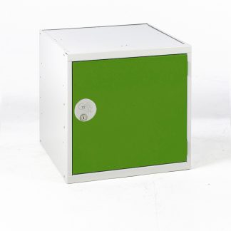 Armadietto Acciaio Verde, Grigio chiaro RS PRO 1 porta No, 450 mm x 450 mm x 450mm