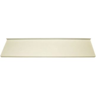 Ripiano con montaggio a parete Acciaio Bianco RS PRO, scaffale modulare, 1000mm x 320mm