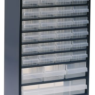 Cassettiera portaminuterie Raaco, 28 cassetti , 417mm x 306mm x 150mm