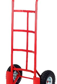 Carrello portapacchi RS PRO, ruote pneumatiche, piastra di carico 350 x 200mm, portata max 150kg