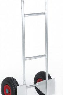 Carrello portapacchi in Alluminio RS PRO, ruote pneumatiche, piastra di carico 300 x 200mm, portata max 80kg