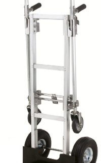 Carrello portapacchi in Alluminio RS PRO, ruote pneumatiche, piastra di carico 460 x 230mm, portata max 120kg,